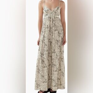 NWT Bird & Knoll Xiola Floral Maxi Dress Size XL